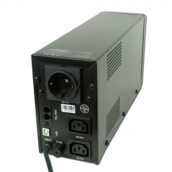 Nepertraukiamo maitinimo šaltinis Gembird EG-UPS-032 850 VA / 510 W, 3 lizdai