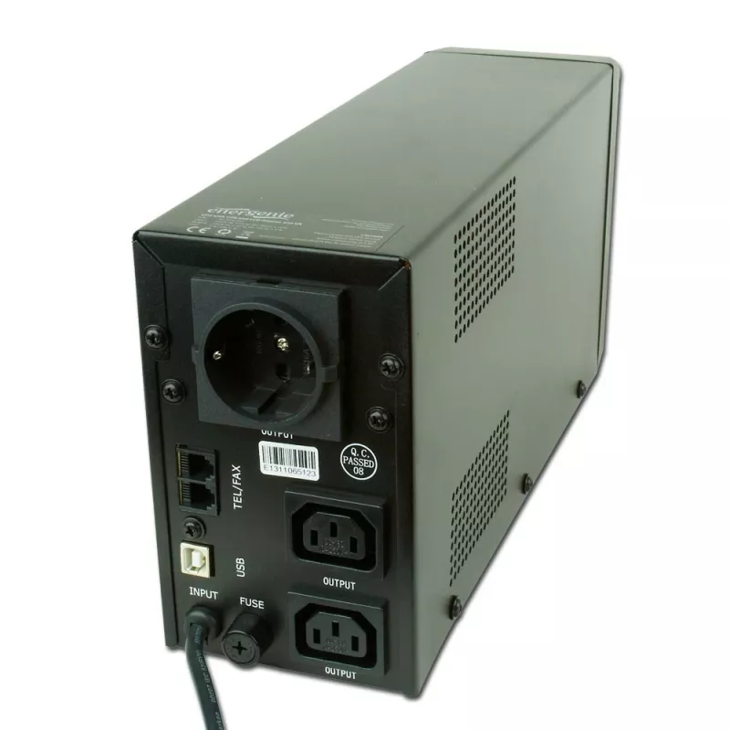 Nepertraukiamo maitinimo šaltinis Gembird EG-UPS-032 850 VA / 510 W, 3 lizdai