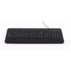 GEMBIRD KB-UML-03 belaidė multimedijos klaviatūra su apšvietimu, USB, juoda