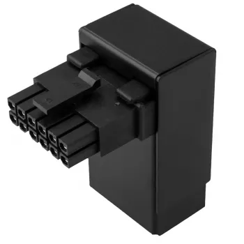Kolink Core Pro 12V-2x6 90 laipsnių adapteris - Tipas 2, Juodas