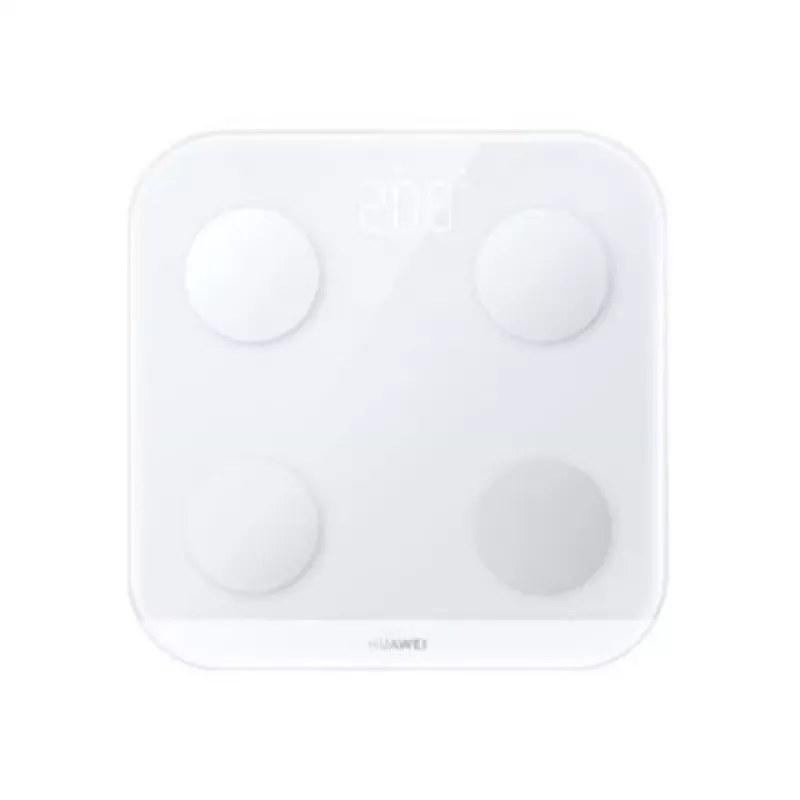Svarstyklės Huawei Scale 3 Baltos Kūno masės indekso (KMI) matavimu 55020ABM