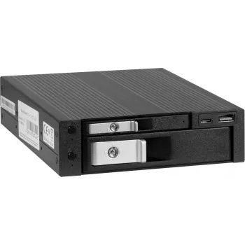 HDD Dock INTER-TECH ST-7227U 2,5 colio ir 3,5 colio diskams, USB 3.0 su Type-C ir Type-A