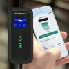 Qoltec Mobile EV automobilio įkroviklis reguliuojamas 2in1 Type2 | 7kW | 230V | CEE 3 kištukas | Wi-fi | LCD | Nešiojamas | Sieninis | 5m