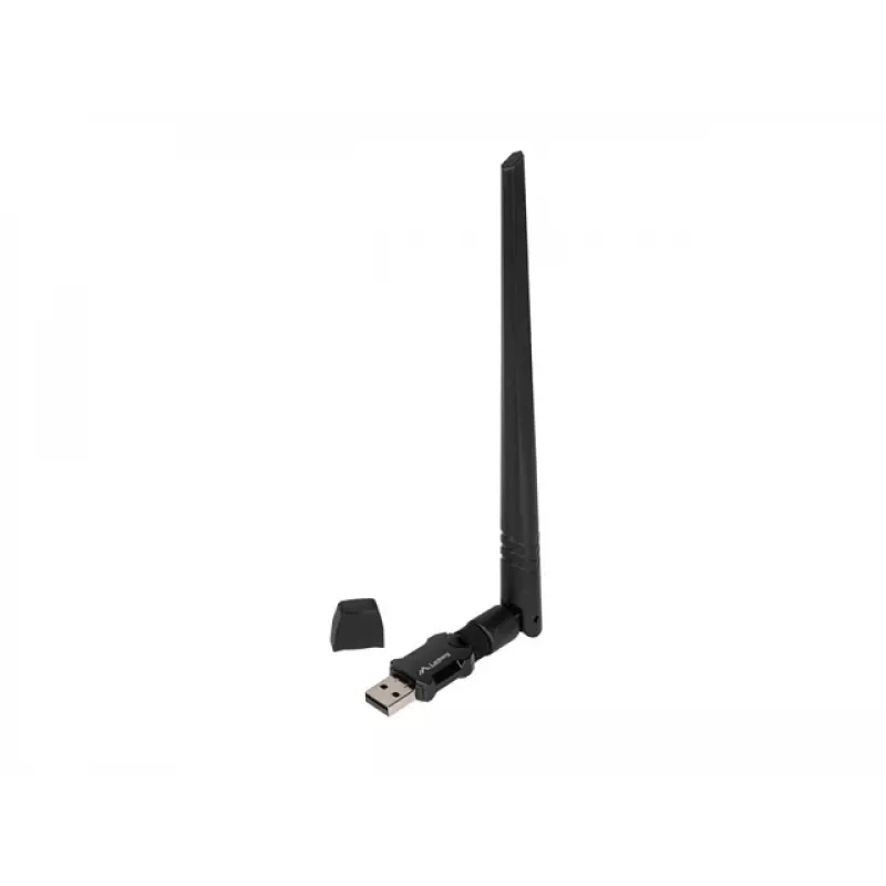Lanberg NC-0900-WIE USB 2.0 belaidžio tinklo adapteris, Dual Band AX900, 1 išorinė antena