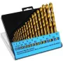 Grąžtų rinkinys c.k tools T3291 – 19 vnt. HSS TiN dengti grąžtai metalui ir bendriems darbams