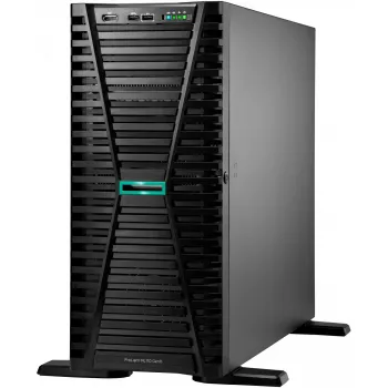 HPE ProLiant ML110 Gen11 serveris 4510 12 branduolių 1p 64gb-r MR408i-o 8sff 2x480gb SSD 2x1000w Rps Eu