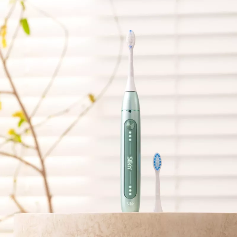 Dantų šepetėlis elektrinis soninis Silk'n SonicYou Green Mint