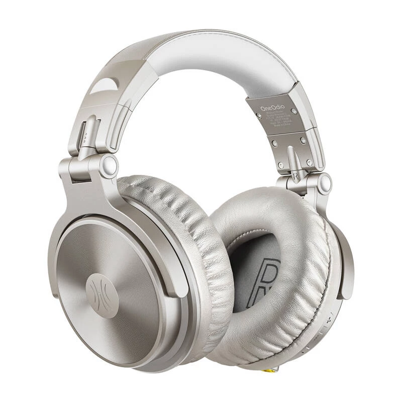 Belaidės ausinės ant galvos OneOdio Pro C A-AC12-01 Sidabrinės – Bluetooth, triukšmo slopinimas