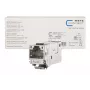 RJ45 jungtis METZ CONNECT 130910KX Sidabrinė Moteriška 12 vnt.