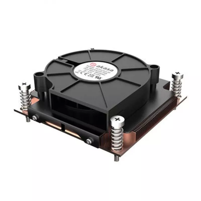 CPU aušintuvas Akasa AK-CC7406BP01 Intel LGA 1700, varinis šilumos vamzdelis