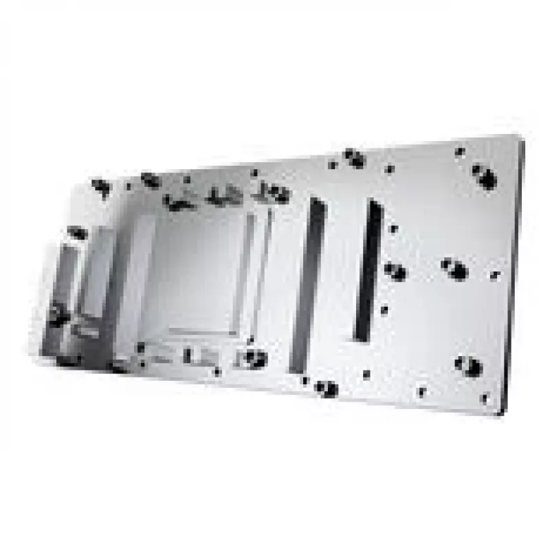 Alphacool ES 1 lizdo GPU vandens blokas, skirtas Nvidia H200 141GB NVL, 2x G1/4, juodas/anglies