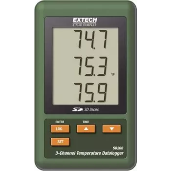 EXTECH SD200 temperatūros duomenų registratorius -100 iki +1300 °C