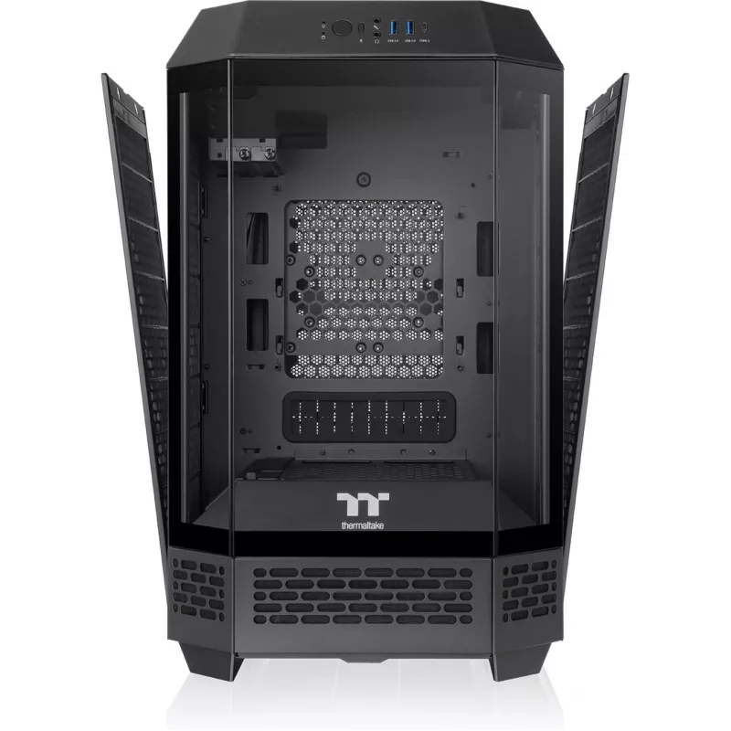 Thermaltake The Tower 250 Mini Tower Juoda, Balta