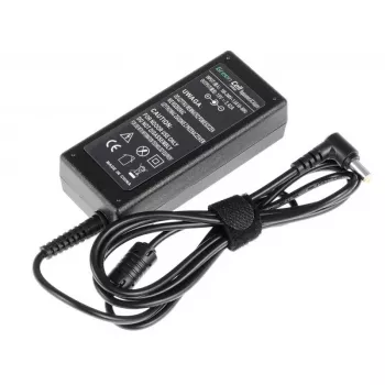 Maitinimo adapteris Green Cell AD01P — 60 W, 19 V 3,42 A, nešiojamojo kompiuterio maitinimo šaltinis, juodas