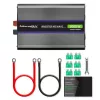 QOLTEC Monolith 3000 MS Wave keitiklis, 12V→230V, 1500/3000W, su USB