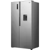 Gorenje HZF55082 NRS917E41XWD G400 – Laisvai pastatomas amerikietiškas šaldytuvas su šaldikliu, pilkas, 541 L, LED apšvietimas