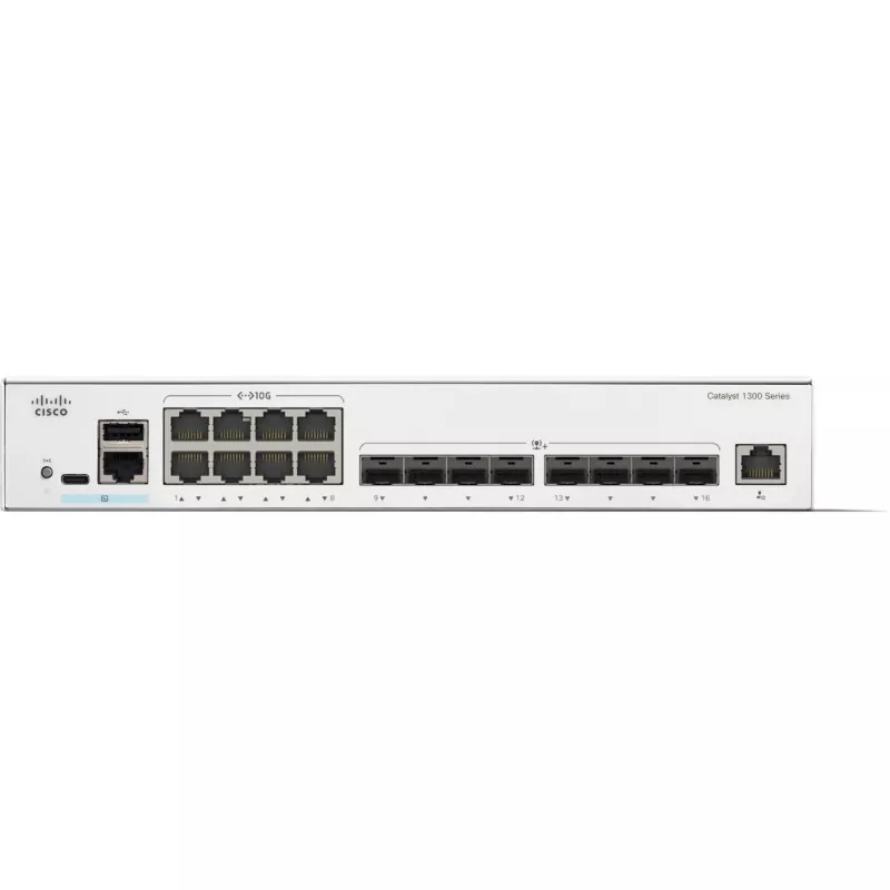 Valdomas tinklo jungiklis Cisco Catalyst C1300-16XTS L2/L3 320 Gbit/s