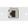 Kindermann Konnect 50 alu - Modulinis snap-in lizdas - GG45 (7444000424)