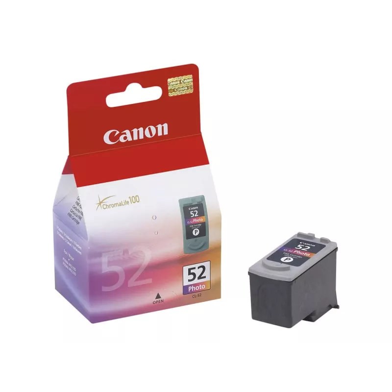 Originalus Canon CL-52 kasečių rinkinys (juoda, žydra, rausvai violetinė, geltona) 1 vnt.