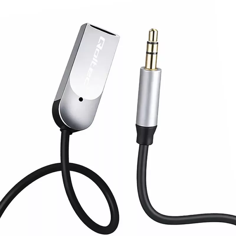 Belaidis garso imtuvas QOLTEC HiFi BT6.0 2xRC – Bluetooth adapteris garsiakalbiams ir automobilio radijui