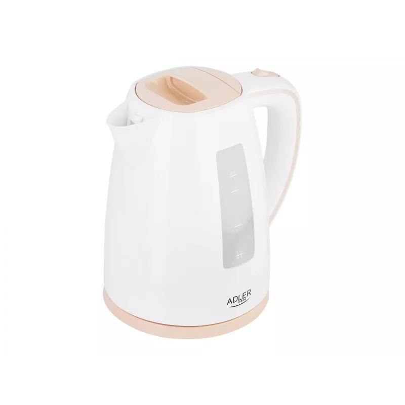 Elektrinis virdulys Adler AD 1264 1,7 L 2200 W Lazdyno riešuto ir baltos spalvos