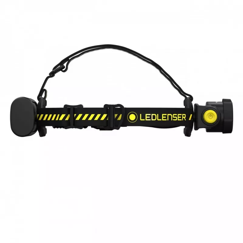 Priekinė lemputė ant galvos Led Lenser H15R Work Juoda Geltona
