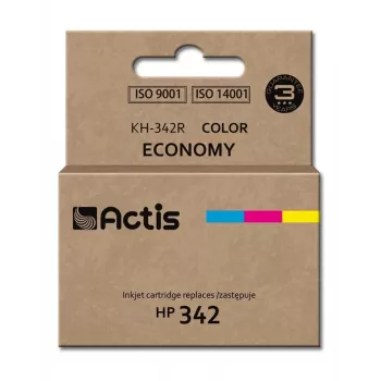 Actis KH-342R rašalas (pakaitalas HP 342 C9361EE; standartinis; 12 ml; spalva: žydra, purpurinė, geltona)