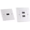 shiverpeaks BASIC-S HDMI sieninis lizdas, 1x HDMI, gryna balta