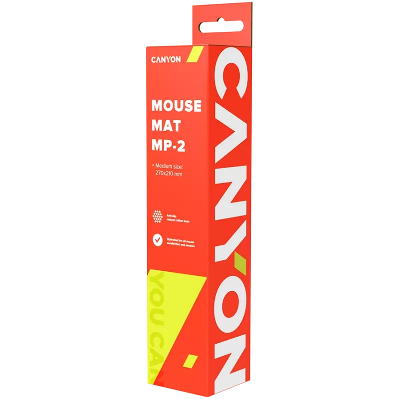 Canyon Gaming Mouse Pad CNE-CMP2 – kompaktiškas pelės kilimėlis žaidėjams