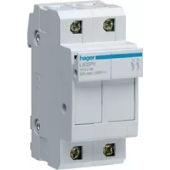 HAGER L502PV Saugiklių elementas 2P 1000V DC L38 2M (L502PV)