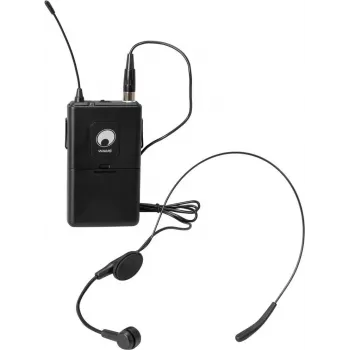 Belaidis mikrofonas Omnitronic WAMS-12 865 MHz, rankinis vokalinis/PA sistema