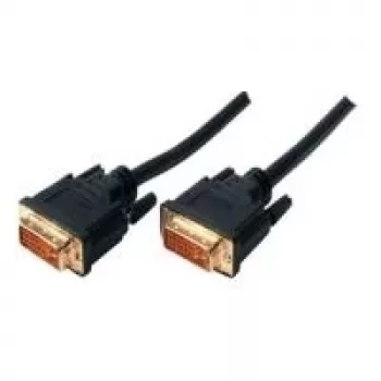 DVI-D / DVI-D laidas juodas ShiverPeaks 3 m