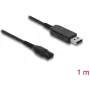 USB įkrovimo laidas DELOCK elektriniams skustuvams 4,3 V, suderinamas su Philips OneBlade 360 Face + Body