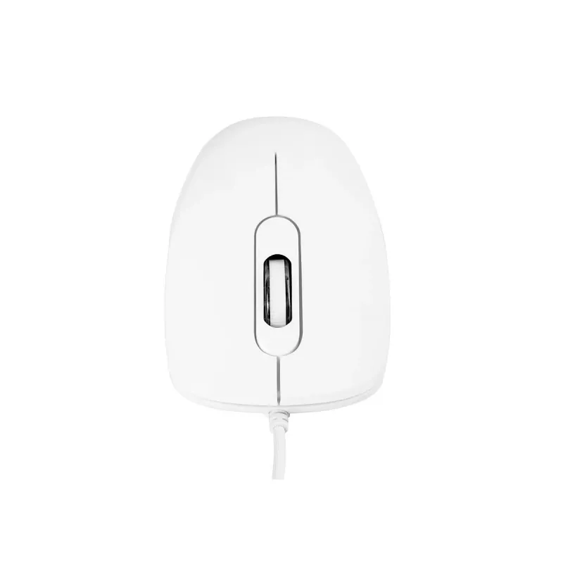 MODECOM M10 M-MC-0M10-200 pelė (optinė, 1000 DPI, balta spalva)