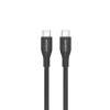 CANYON laidas CC60SC10 USB-C į USB-C 60W 1m Silikoninis Juodas