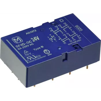 Panasonic PCB Relė 24 V/DC 6 A 4 normaliai atviri kontaktai, 4 normaliai uždaryti kontaktai SF4D24 1 vnt.