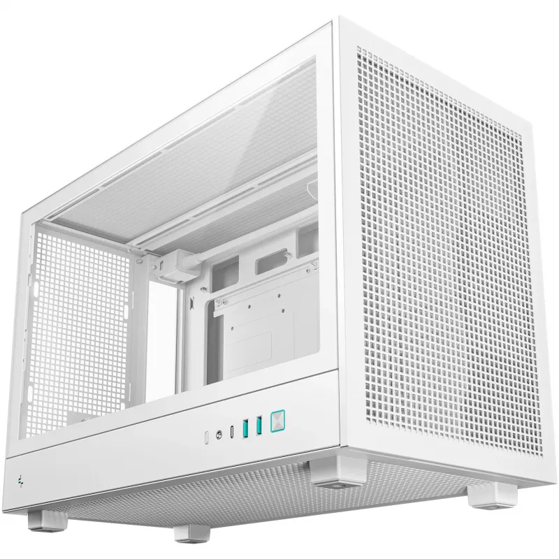 DeepCool CH260 Micro Tower Baltas