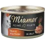 Šlapias kačių ėdalas Miamor Feine Filets 100 g – Putpelių ir tuno skonio, suaugusioms katėms, lengvai atidaroma skardinė