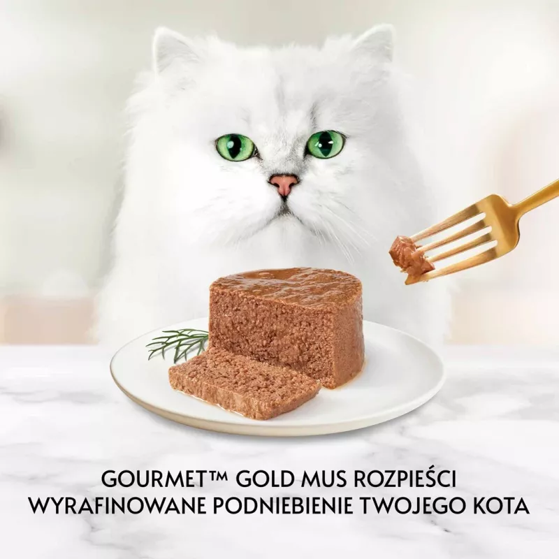 Purina Gourmet Gold putėsiai su tunu, šlapias kačių ėdalas, 85 g