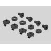 Kabelių bėgelis DeLOCK 66884 Juodas 180 mm plotis 482 mm gylis 90 mm aukštis