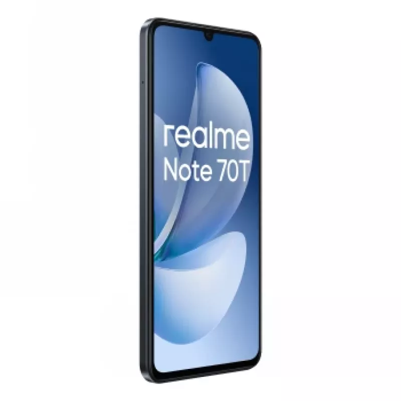 Išmanusis telefonas realme Note 70T 6,74 colio 128 GB juodas