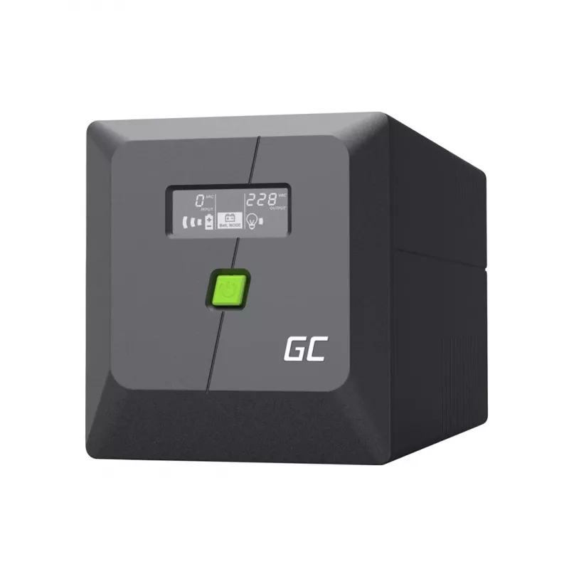Green Cell nepertraukiamo maitinimo šaltinis (UPS) Line-Interactive 1 kVA 600 W 4 AC lizdai