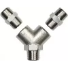 3M 2 krypčių movos adapteris 3/8 colio moteriškas į 3/8 colio vyrišką – Aircare modelis 7000042680