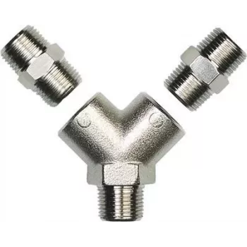 3M 2 krypčių movos adapteris 3/8 colio moteriškas į 3/8 colio vyrišką – Aircare modelis 7000042680