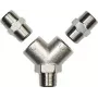 3M 2 krypčių movos adapteris 3/8 colio moteriškas į 3/8 colio vyrišką – Aircare modelis 7000042680