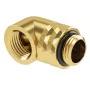 Adapteris Barrow G1/4 colio 90° pasukamas vyriškas į moterišką TDWT90-V2.5 Auksinis