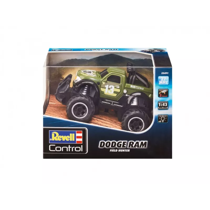 Automobilis su nuotolinio valdymo pultu Revell Field Hunter