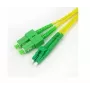 Microconnect FIB436002 šviesolaidinis kabelis 2 m LC SC geltonas