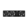 Vėdinimo panelė LANBERG AK-1506-B 19 colių su 3 ventiliatoriais 230V juoda