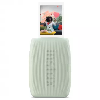 Momentinis spausdintuvas Fujifilm Instax Mini Link3 Šalavijų žalia – 800×600 DPI, spausdina 6,2×4,6 cm, Bluetooth, 0,21 kg